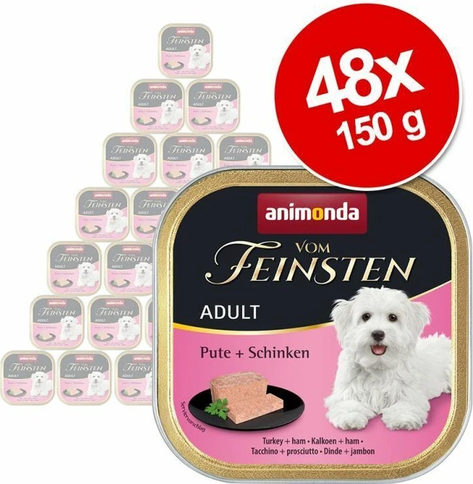 animonda Vom Feinsten mit Pute und Lamm, 3.30kg (22x 150g)