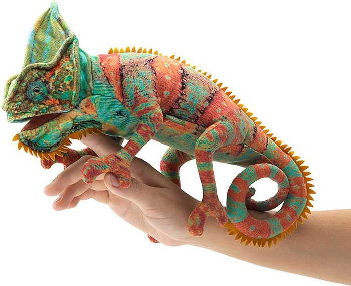 Folkmanis Handpuppe kleines Chamäleon (3153)