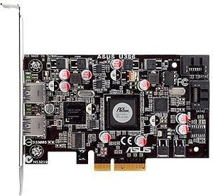ASUS U3S6, 2x USB-A 3.0/2x SATA 6Gb/s, PCIe 2.0 x4