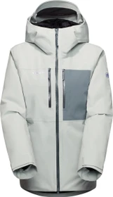 Mammut Stoney HS Thermo Hooded Skijacke silver sage/strata (Damen)