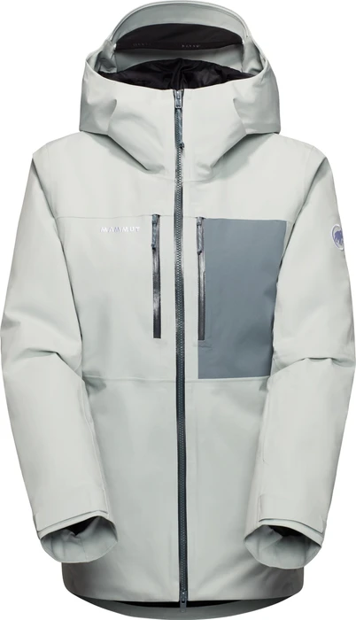 Mammut Stoney HS Thermo Hooded Skijacke silver sage/strata (Damen)