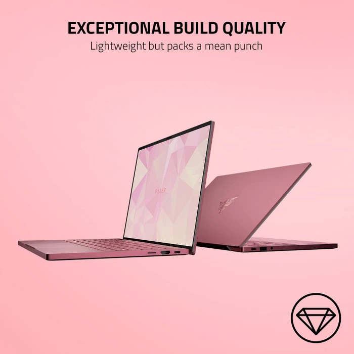 Razer Book 13 - 4K/60Hz, Quartz Pink, Core i7-1165G7, 16GB RAM, 1TB SSD, DE