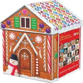 Eurographics Gingerbread House Tin