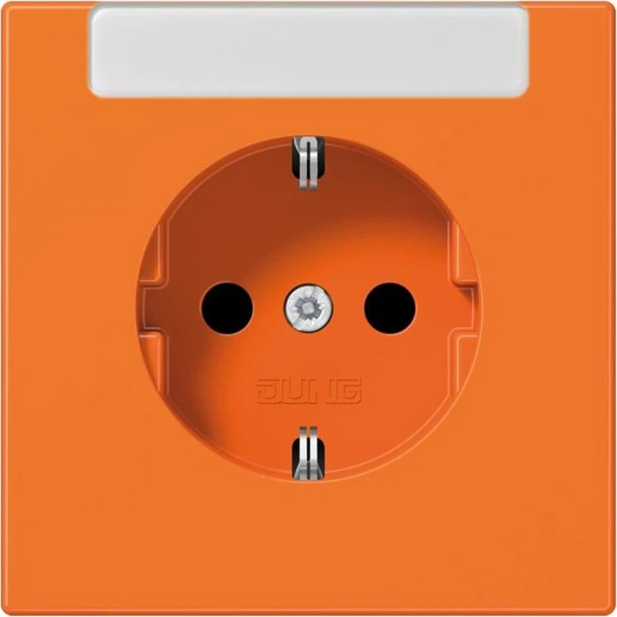 Jung Serie LS Steckdose 16A 250V, orange