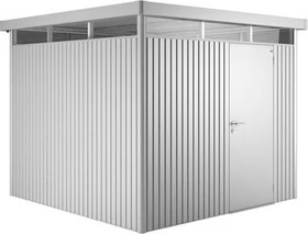 Biohort HighLine H3 Gerätehaus silber-metallic