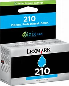 Lexmark Return Tinte 210 cyan