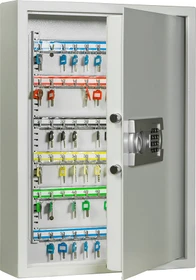 Format SLE 120 Schlüsselkasten, grau, elektronisches Zahlenschloss