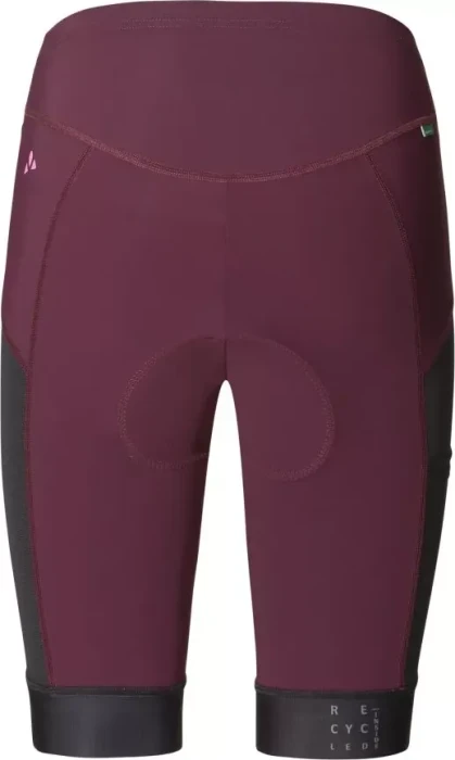 Vaude Kuro Tights Fahrradhose kurz cassis (Damen)