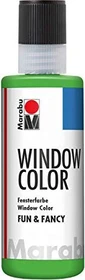 Marabu Window Color fun & fancy Malfarbe Glas/Porzellan, hellgrün, 80ml