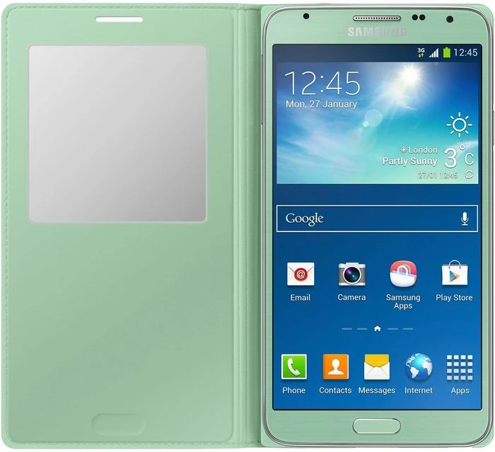 Samsung S-View für Galaxy Note 3 Neo minzgrün