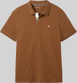 Tom Tailor Piqué Poloshirt kurzarm braun (Herren)