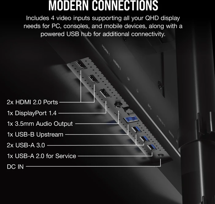 Corsair Xeneon 315QHD165, 31.5"