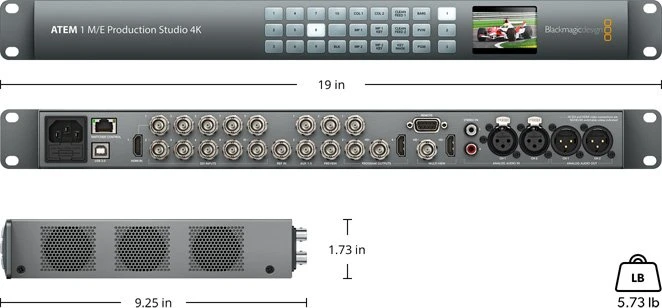 Blackmagic Design ATEM 1 M/E Production Studio 4K