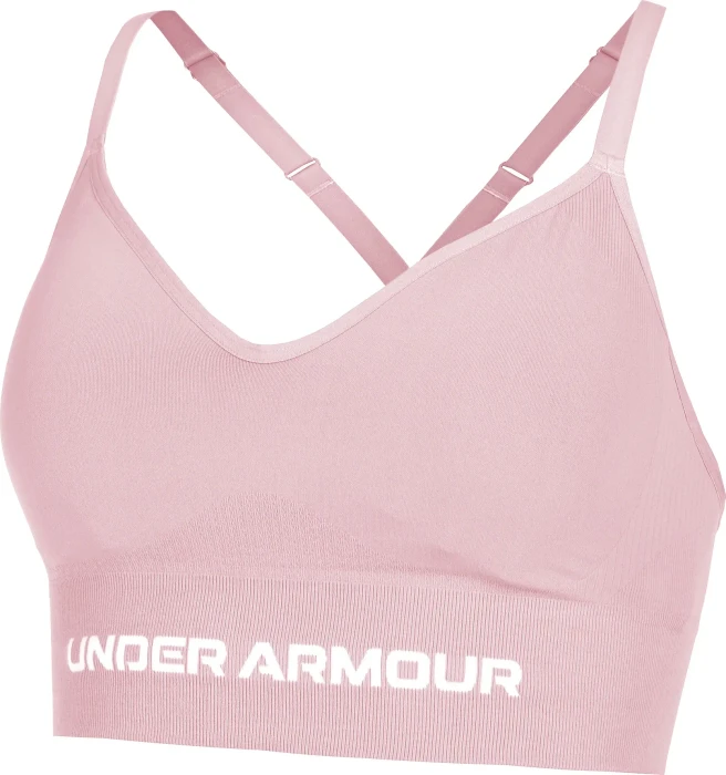 Under Armour Vanish Seamless Low Sport-BH prime pink/white (Damen)