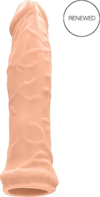 Shots Toys RealRock Penis Sleeve 6" hautfarbe/hell