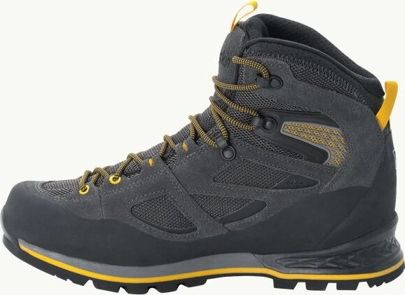 Jack Wolfskin Force Crest Texapore Mid black/burly yellow XT (Herren)