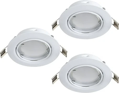 Eglo Peneto rund 8.7cm Einbauleuchte weiß, 3 Stück