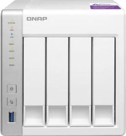 QNAP Turbo Station TS-431P, 1GB RAM, 2x RJ-45 1000Base-T, 3x USB-A 3.0