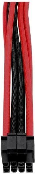 Thermaltake TtMod Sleeve Cable Verlängerung 30cm, schwarz/rot
