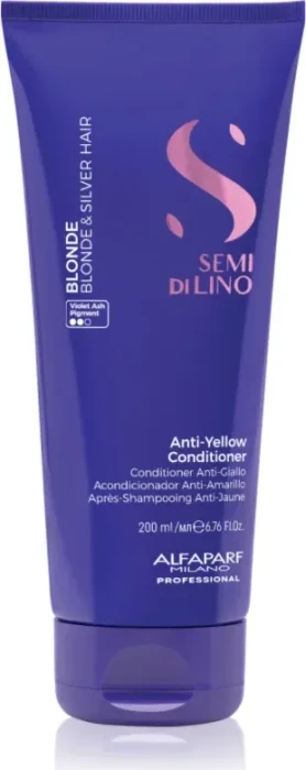 Alfaparf Semi Di Lino Blonde Anti-Yellow Conditioner, 200ml