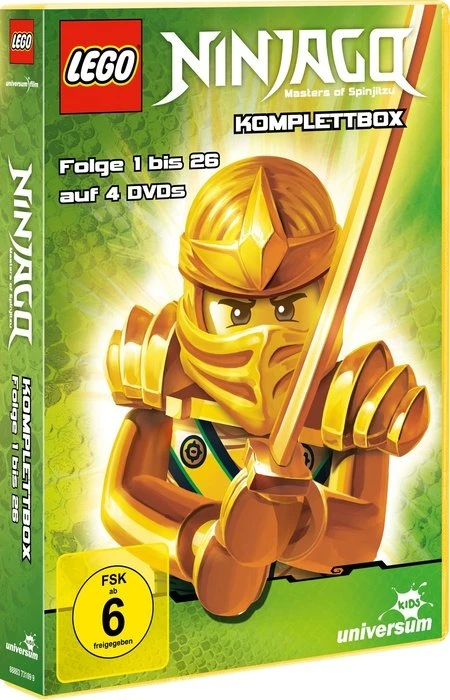 LEGO Ninjago Komplettbox Season 1-2 (DVD)