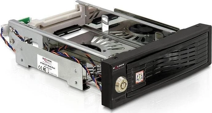 DeLOCK 5.25" Wechselrahmen auf 3.5" SATA