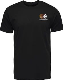 Black Diamond Faded T-Shirt kurzarm schwarz (Herren)