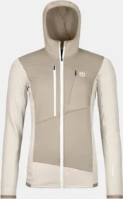 Ortovox Fleece Grid Hoody Funktionsjacke white chalk (Damen)