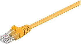 goobay Patchkabel, Cat5e, U/UTP, RJ-45/RJ-45, 15m, gelb