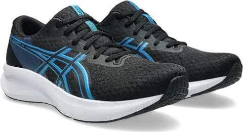 Asics Patriot 14 black/aegean blue (Herren)
