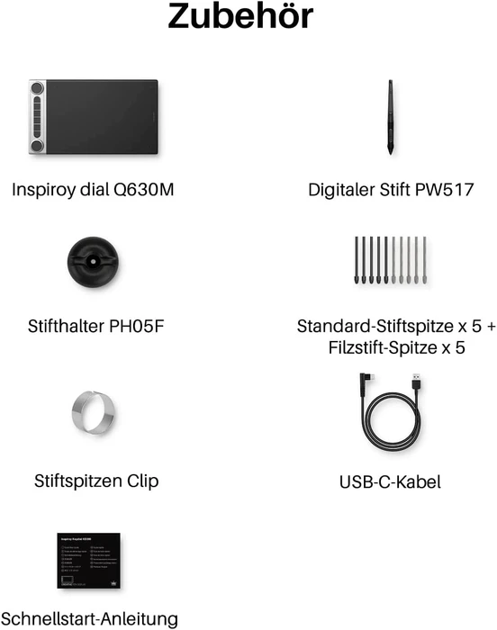 Huion Inspiroy Dial 2 Q630M