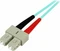 StarTech LWL Duplex Kabel, OM3, 2x LC Stecker/2x SC Stecker, 1m, türkis Vorschaubild