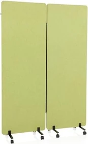 HJH Office Flexmiut Akustik-Stellwand, 2er-Pack, grün, 60x170cm