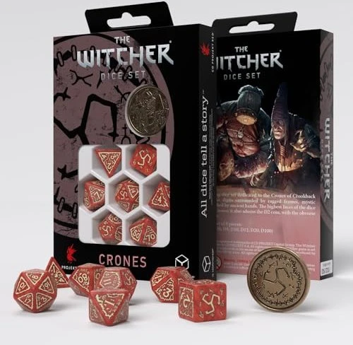 Q-Workshop Würfelset The Witcher - Crones - Brewess