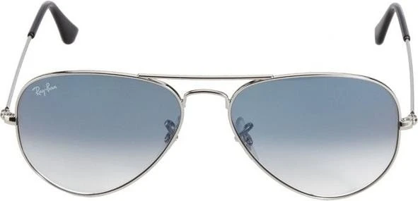 Ray-Ban RB3025 Aviator Gradient 58mm silver/light blue gradient