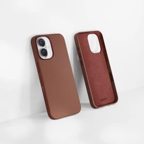 Epico Leather Pro Mag+ Case für Apple iPhone 16 braun