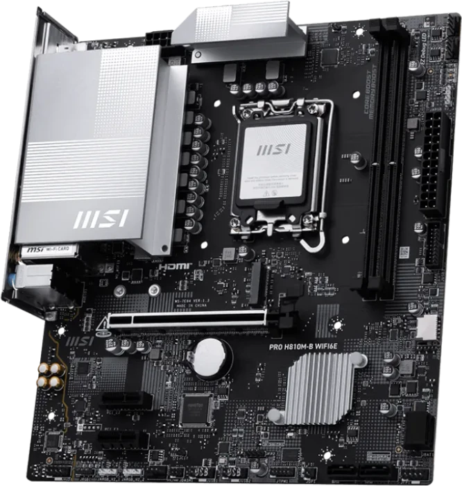 MSI PRO H810M-B WIFI6E (Intel 1851)