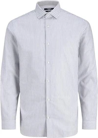 Jack & Jones Slim Fit Basic Hemd langarm weiß (Herren)