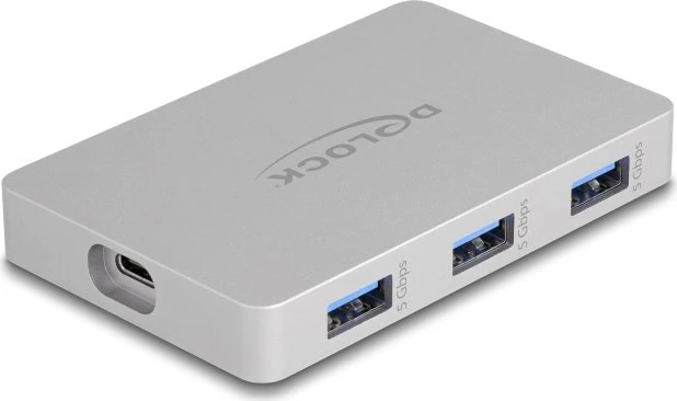 DeLOCK 7-Port USB-Hub mit PD, USB-C 3.1 [Buchse]