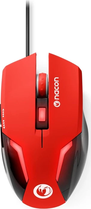 Nacon GM-105 Gaming Mouse rot/schwarz, USB
