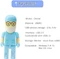 Diverse USB-Sticks Cartoon Arzt mit Mundschutz 8GB blau, USB-A, USB 2.0 Vorschaubild
