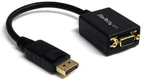 StarTech DisplayPort [Stecker]/VGA [Buchse] Adapterkabel schwarz (DP2VGA2)