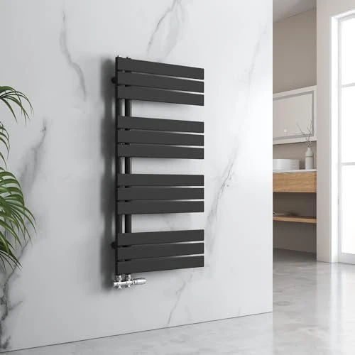 Emke SFTR Bad-/Handtuchheizkörper 132x50cm schwarz