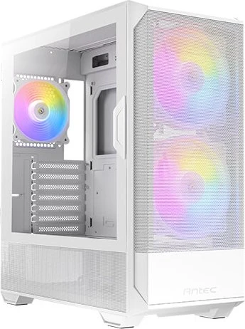Antec NX416L White, weiß, Glasfenster