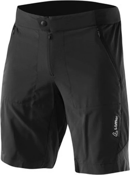 Löffler Superlitano Fahrradhose kurz schwarz (Herren)