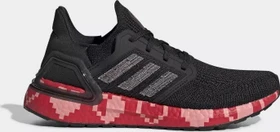 adidas Ultraboost 20 core black/glory pink/scarlet (Damen)