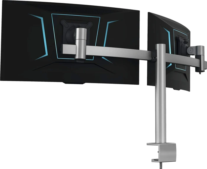 Durable Monitor Halterung silber