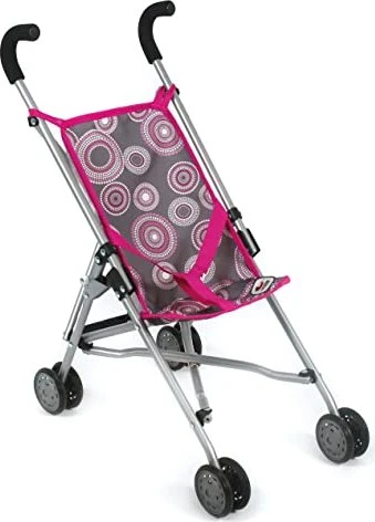Bayer Chic 2000 Roma Mini-Puppenbuggy hot pink pearls