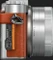 Panasonic Lumix DC-GX800 orange mit Objektiv Lumix G Vario 12-32mm 3.5-5.6 ASPH OIS Vorschaubild
