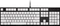 Corsair Pro Keycap Mod Kit, Kunststoff (PBT) Double-Shot, weiß, 105 Tasten, ISO-DE Vorschaubild